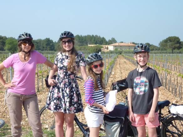 Philippa said their biking adventure helped their family reconnect.